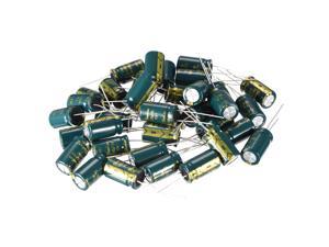 Aluminum Radial Electrolytic Capacitor Low ESR Green with 1000UF 16V 105 Celsius Life 3000H 10 x 17 mm High Ripple Current,Low Impedance 35pcs Aluminum Radial Electrolytic Capacitor Low ESR Green with 1000UF 16V 105 Celsius Life 3000H 10 x 17 mm High Ripple Current,Low Impedance 35pcs