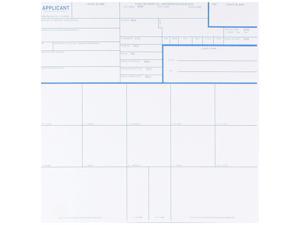 Federal Bureau of Investigation Fingerprint Cards, Applicant Fd-258, Pack of 10 Federal Bureau of Investigation Fingerprint Cards, Applicant Fd-258, Pack of 10