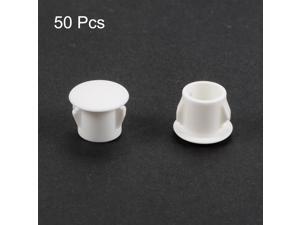 Hole Plugs White Plastic 10mm(3/8-inch) Snap in Locking Hole Tube Fastener Cover Flush Type Panel Plugs 50 Pcs Hole Plugs White Plastic 10mm(3/8-inch) Snap in Locking Hole Tube Fastener Cover Flush Type Panel Plugs 50 Pcs