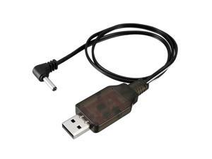 USB Charging Cable 3.5mm DC Elbow for RC 6 V 250 mA Ni-MH Ni-CD Battery USB Charging Cable 3.5mm DC Elbow for RC 6 V 250 mA Ni-MH Ni-CD Battery