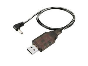 USB Charging Cable 3.5mm DC Elbow for RC 4.8 V 250mA Ni-MH Ni-CD Battery USB Charging Cable 3.5mm DC Elbow for RC 4.8 V 250mA Ni-MH Ni-CD Battery