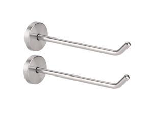 2pcs Wall Hook Stainless Steel 145mm Wall Mounted Coat Bag Towel Wall Hook Bathroom Robe Hanger with Screws 2pcs Wall Hook Stainless Steel 145mm Wall Mounted Coat Bag Towel Wall Hook Bathroom Robe Hanger with Screws