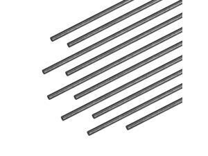 1mm Carbon Fiber Bar For RC Airplane Matte Pole US, 400mm 15.7 inch, 10pcs