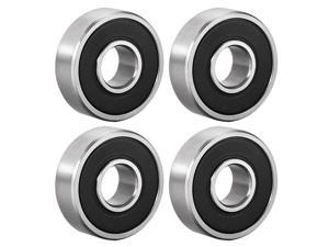 uxcell 6201RS 12mmx32mmx10mm Shielded Ball Bearing 5pcs for Electric Motor 