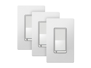 TOPGREENER Smart Wi-Fi Switch, In-Wall, Single Pole or 3-Way - White