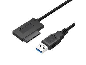USB to SATA USB 3.0 to 7+6 13Pin Slimline SATA Adapter Cable For HDD Drive Adapter For DVD/CD ROM USB to SATA USB 3.0 to 7+6 13Pin Slimline SATA Adapter Cable For HDD Drive Adapter For DVD/CD ROM