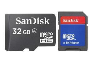 New SanDisk 32GB 32G microSD microSDHC micro SD SDHC Card Class 4 with USB Card Reader R1 - OEM New SanDisk 32GB 32G microSD microSDHC micro SD SDHC Card Class 4 with USB Card Reader R1 - OEM
