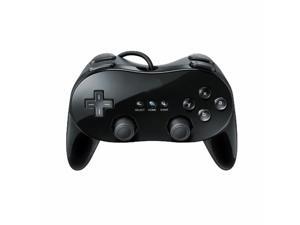 BLACK Pro Classic Joystick Gamepad Controller For Nintendo Wii Remote BLACK Pro Classic Joystick Gamepad Controller For Nintendo Wii Remote
