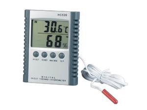LCD Digital IN-Outdoor Thermometer Hygrometer Humidity Temperature Meter HC520