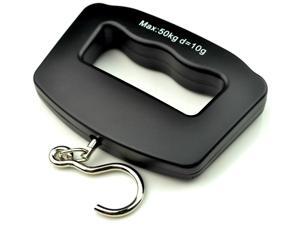 50kg/10g LCD Digital Fish Hanging Luggage Weight Electronic Hook Scale A09