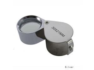 Foldling Pocket Jewellers Loupe Magnifying Eye Glass Magnifier 30 X 21mm