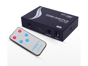 3x1 HDMI Switch 3 input 1 output Port Selector support 3D and 1080P with IR Remote Controller MT-SW301-MH