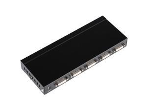4 Port DVI Switch Box 4 Input 1 Output IR Remote Control DVI PC Selector Support 2048*1536 MT-DV401