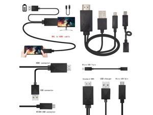 MHL Kit 6.5 Feet(2M) Universal MHL Micro USB to HDMI Cable 1080P HDTV New MHL Kit 6.5 Feet(2M) Universal MHL Micro USB to HDMI Cable 1080P HDTV New