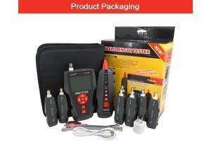 NF-8601W RJ45 LAN Network Cable Tester UTP STP Diagnose Tone Tracer BNC PING/POE