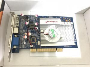 ETopSell NVIDIA GeForce GF FX 5500 3D FX5500 256 MB  128bit DVI ,VGA +VGA/S-Video   PCI Desktop Video Graphics Card