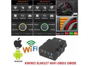 WiFi KW902 ELM327 OBD2 OBDII  Auto Fault  Car Engine Diagnostic Scanner Tool  For iPhone Android