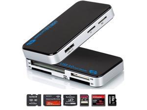 Super Speed USB 3.0 all in 1 Compact Flash Multi Memory Card Reader Adapter CF Micro SD TF XD MS