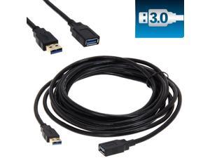 Premium Quality 10ft 10feet USB 3.0 A Male to A Male Cable Blue U3A1-A1-10