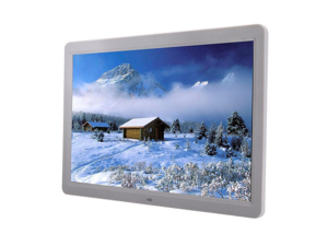 Digital Photo Frame 15" 16 : 9 LED WideScreen 1280 * 800 Mult-Media MP4 Player White Digital Photo Frame 15" 16 : 9 LED WideScreen 1280 * 800 Mult-Media MP4 Player White