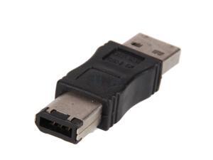 Firewire IEEE 1394 6 Pin Male to USB A Male Adapter M-M