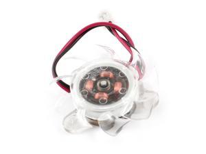 Clear Plastic 35mm 2 Pins Wired PC VGA Cooler Video Card Cooling Fan 12VDC Clear Plastic 35mm 2 Pins Wired PC VGA Cooler Video Card Cooling Fan 12VDC