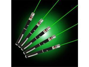 Military 5PC 5MW Green Laser Pointer Pen 532nm Powerful Visible Beam Light Lazer