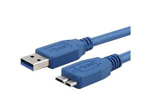 6ft USB 3.0 A-Micro B Cable//Cord Male to Male For WD My Passport HDD WDCA042RNN