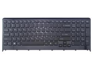 Laptop Replacement Backlit Keyboard for Sony 045-0001-128-B D116X022945 US layout Black Color with Black frame Laptop Replacement Backlit Keyboard for Sony 045-0001-128-B D116X022945 US layout Black Color with Black frame