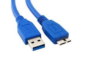 Premium Quality 10ft 10feet USB 3.0 A Male to A Male Cable Blue U3A1-A1-10