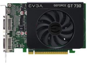 EVGA GeForce GT 730 1GB DDR3 128bit Dual DVI mHDMI Graphics Card 01G-P3-2731-KR