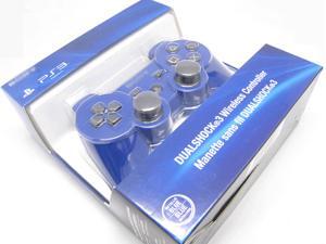 New Bluetooth Wireless Dual Shock 3 Six Axis Game Controller for Sony PS3 Blue New Bluetooth Wireless Dual Shock 3 Six Axis Game Controller for Sony PS3 Blue