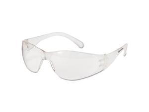 Crews SS010/SS110 black Frame Clear Polycarbonate Uncoated Lens Safety Glasses 
