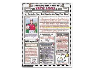 Scholastic Instant Personal Poster Sets Extra Extra Read All About Me 17" x 22" Scholastic Instant Personal Poster Sets Extra Extra Read All About Me 17" x 22"