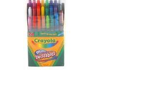 Crayola Twistables Mini Crayons, 24 Colors/Pack 529724