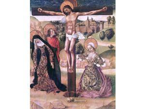 Master of Budapest Crucifixion - 16" x 20" Premium Canvas Print