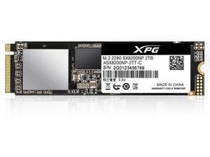 XPG SX8200 Pro Series: 2TB Internal Solid State Drive PCIe Gen3x4 M.2 2280 XPG SX8200 Pro Series: 2TB Internal Solid State Drive PCIe Gen3x4 M.2 2280