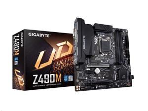 Gigabyte Intel Z490M LGA 1200 Micro ATX DDR4-SDRAM Motherboard Gigabyte Intel Z490M LGA 1200 Micro ATX DDR4-SDRAM Motherboard