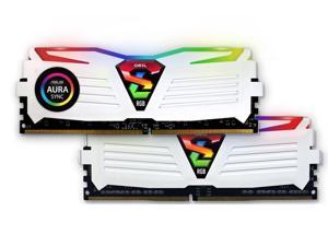 16GB GeIL Super Luce RGB SYNC DDR4 3200MHz PC4-25600 CL16 Dual Channel Kit (2x 8GB) White 16GB GeIL Super Luce RGB SYNC DDR4 3200MHz PC4-25600 CL16 Dual Channel Kit (2x 8GB) White