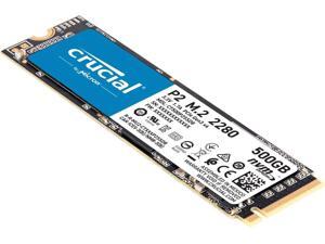 Crucial P2 500GB 3D NAND NVMe PCIe M.2 SSD Up to 2400MB/s - CT500P2SSD8 Crucial P2 500GB 3D NAND NVMe PCIe M.2 SSD Up to 2400MB/s - CT500P2SSD8