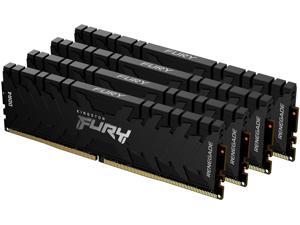 Kingston Fury Renegade 64GB (4 x 16GB) DDR4 3200MHz PC4-25600 CL16 Quad Channel Kit Black KF432C16RB1K4/64