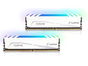 32GB Mushkin Redline Lumina RGB DDR4 3600MHz PC4-28800 CL18 Dual Channel Kit - White 32GB Mushkin Redline Lumina RGB DDR4 3600MHz PC4-28800 CL18 Dual Channel Kit - White