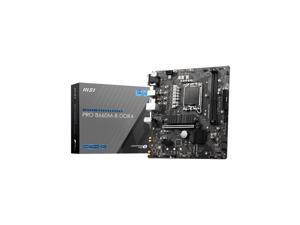 MSI PRO B660M-B Intel LGA 1700 Micro ATX DDR4 Motherboard