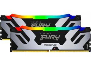 Kingston Fury Renegade 32GB (2 x 16GB) 288-Pin PC RAM DDR5 6000 (PC5 48000) Memory (Desktop Memory) Model KF560C32RSAK2-32