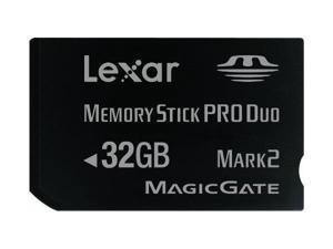 32GB Lexar Platinum II Memory Stick PRO Duo Mark2