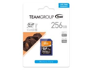 256GB Team UHS-I SDXC CL10 Memory Card - Read Speed up to 60MB/sec
