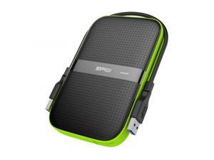5TB Silicon Power Armor A60 Shockproof Portable Hard Drive - USB3.0 - Black/Green Edition 5TB Silicon Power Armor A60 Shockproof Portable Hard Drive - USB3.0 - Black/Green Edition