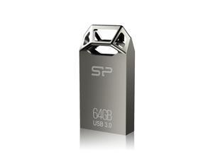 64GB Silicon Power Jewel J50 USB3.0 Zinc-Alloy Compact USB Flash Drive Titanium Edition 64GB Silicon Power Jewel J50 USB3.0 Zinc-Alloy Compact USB Flash Drive Titanium Edition