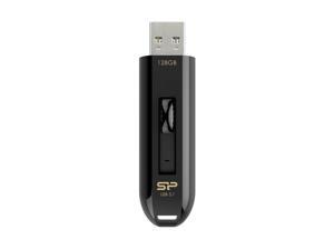 128GB Silicon Power Blaze B21 USB3.1 Flash Drive Black w/ Sliding USB Connector 128GB Silicon Power Blaze B21 USB3.1 Flash Drive Black w/ Sliding USB Connector