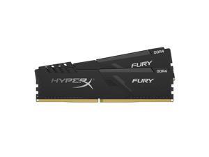 HyperX FURY 8GB (2 x 4GB) 288-Pin DDR4 SDRAM DDR4 2400 (PC4 19200) Desktop Memory Model HX424C15FB3K2/8